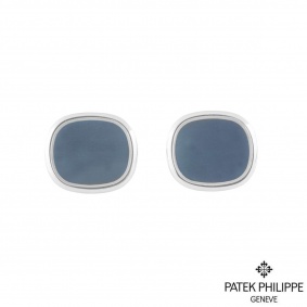 Patek Philippe White Gold Ellipse Cufflinks